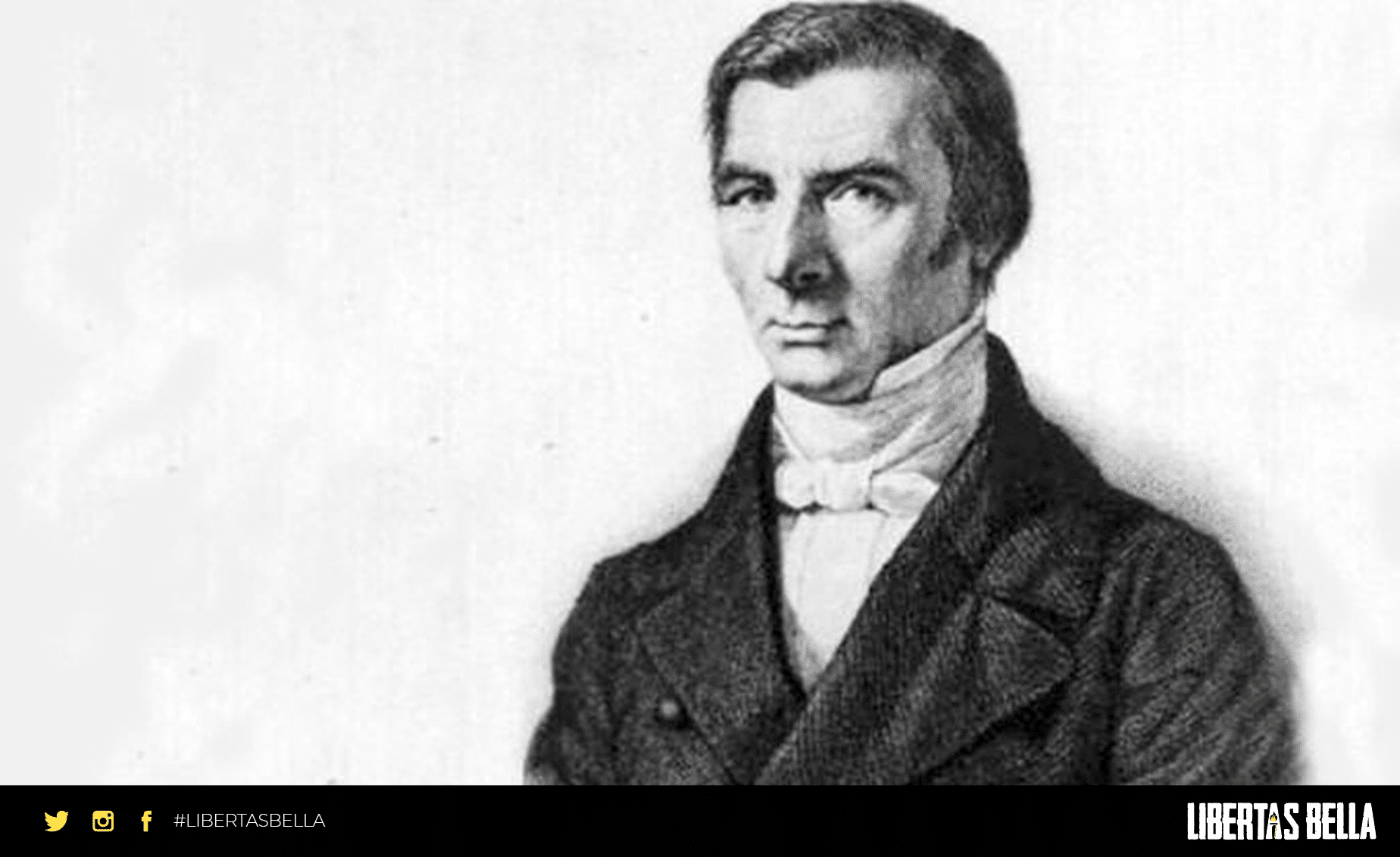 frederic bastiat quotes - grayscale version of Frederic Bastiat