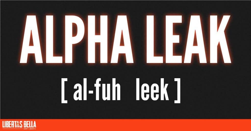 Alpha Leak