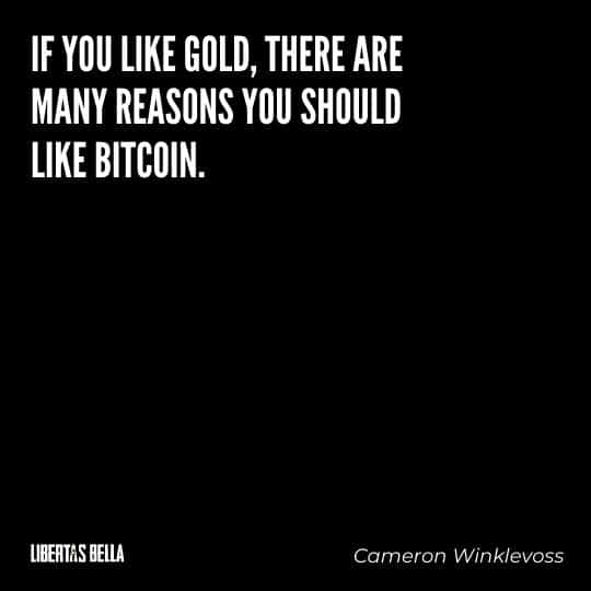 Cryptocurrency Quotes - "If you like gold, there are many reasons you should like Bitcoin."