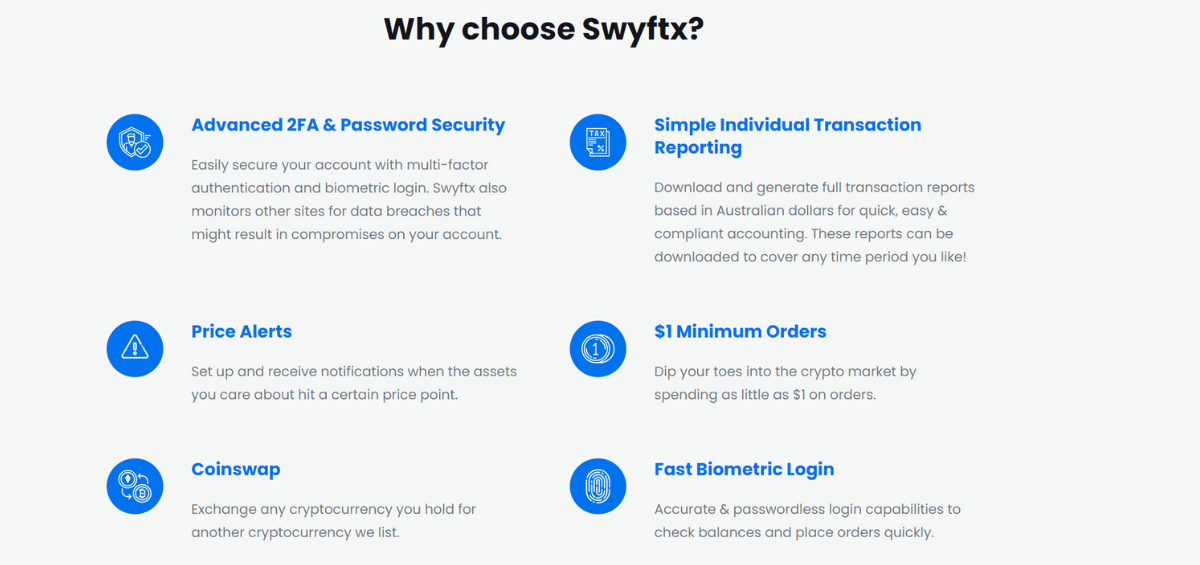 Swyftx Security and Safety